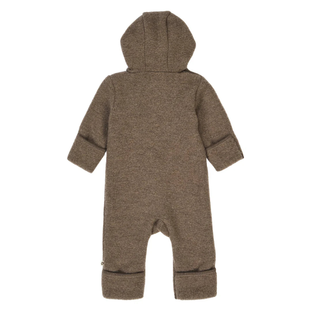 Musli By Green Cotton Merino Wool Woolly Suit - Walnut