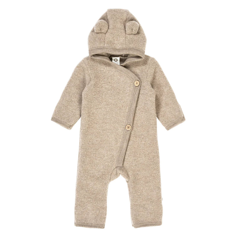 Musli By Green Cotton Merino Wool Woolly Suit - Balsam Melange