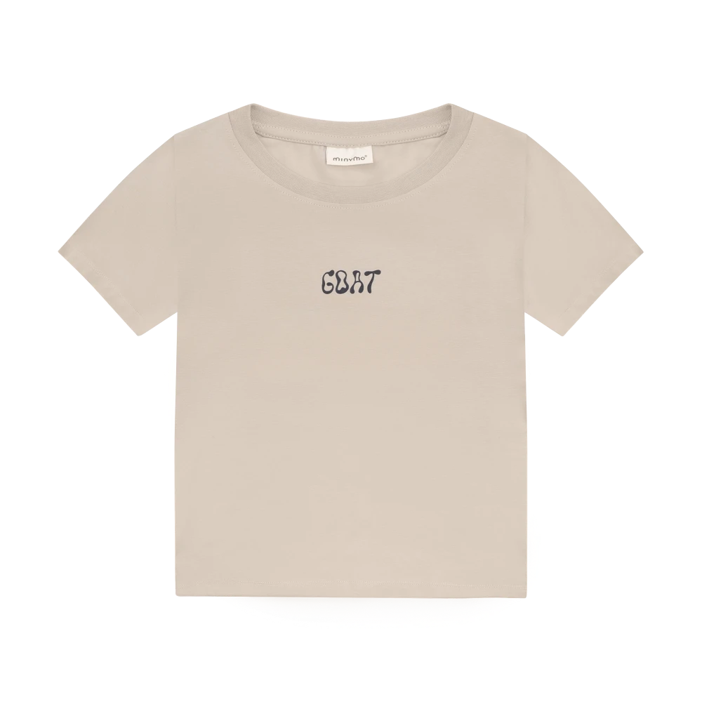 Minymo GOAT T-shirt - Feather Grey