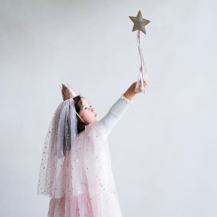 Mimi & Lula Pink Shooting Star Cape