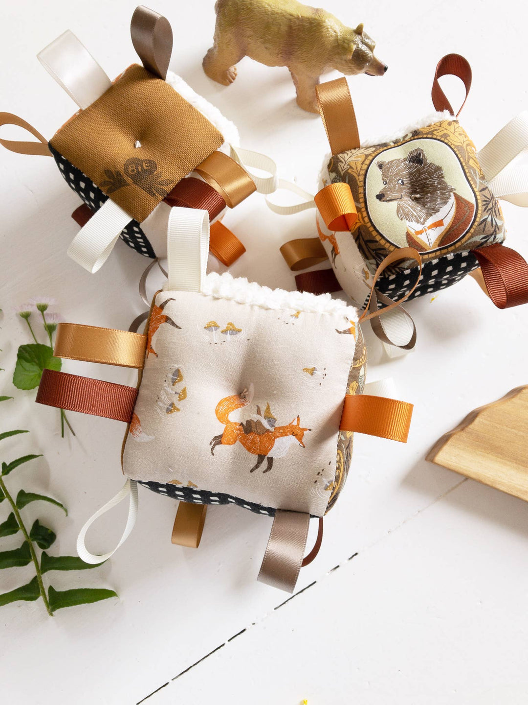 The Bird & Elephant Baby Block Woodland Animals Storybook