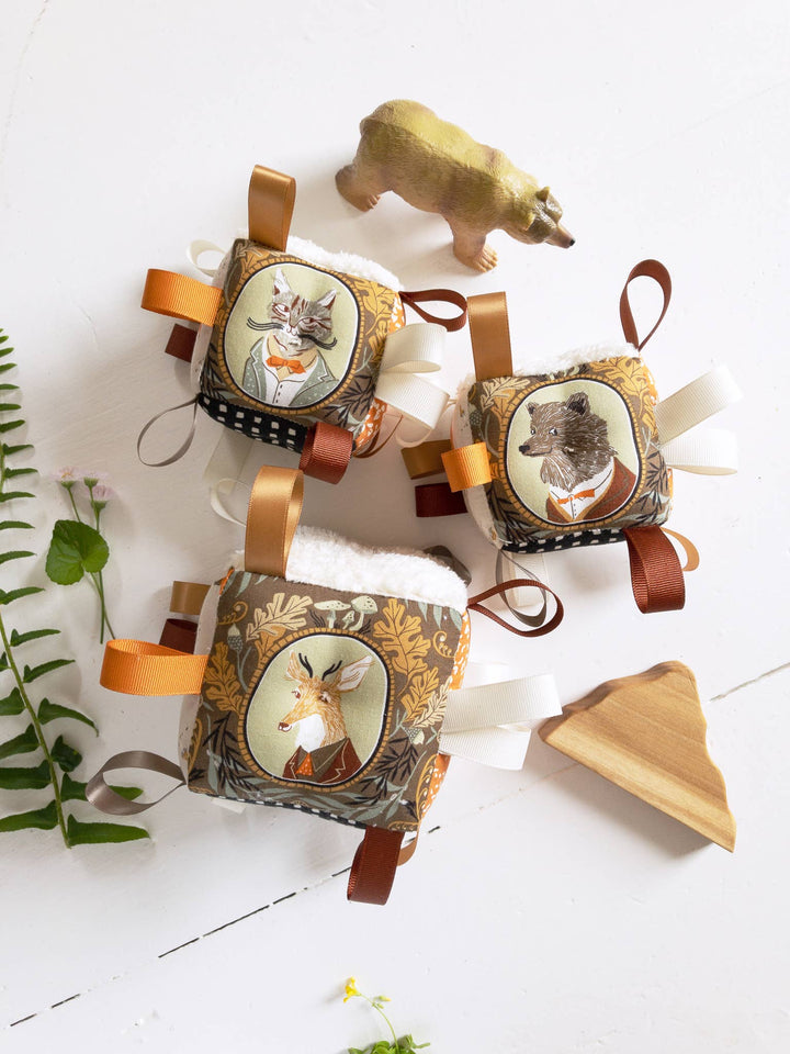 The Bird & Elephant Baby Block Woodland Animals Storybook