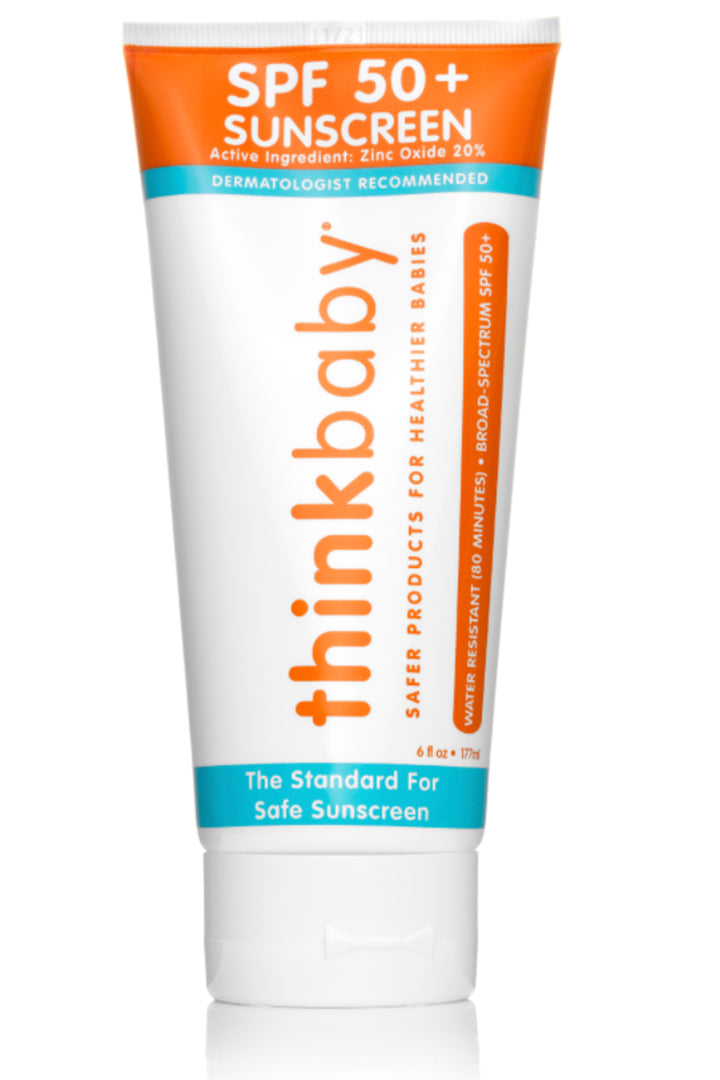 ThinkBaby Safe Sunscreen SPF 50+ (6oz) - Family Size