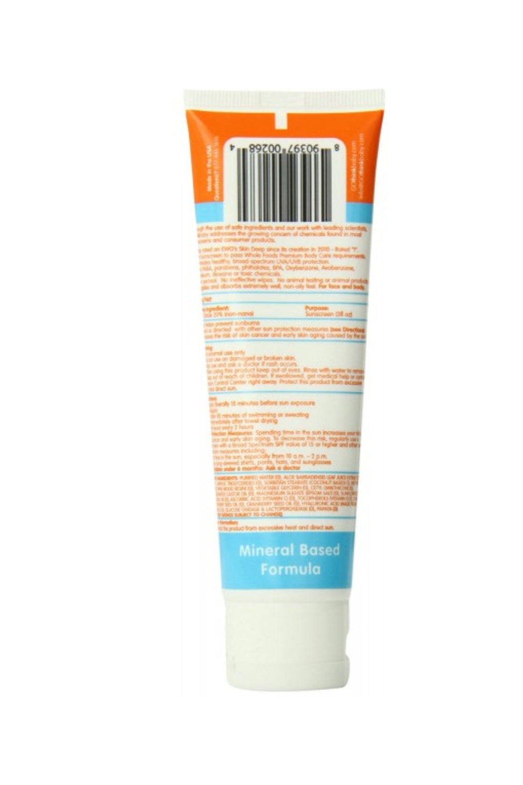 ThinkBaby Safe Sunscreen (3oz)