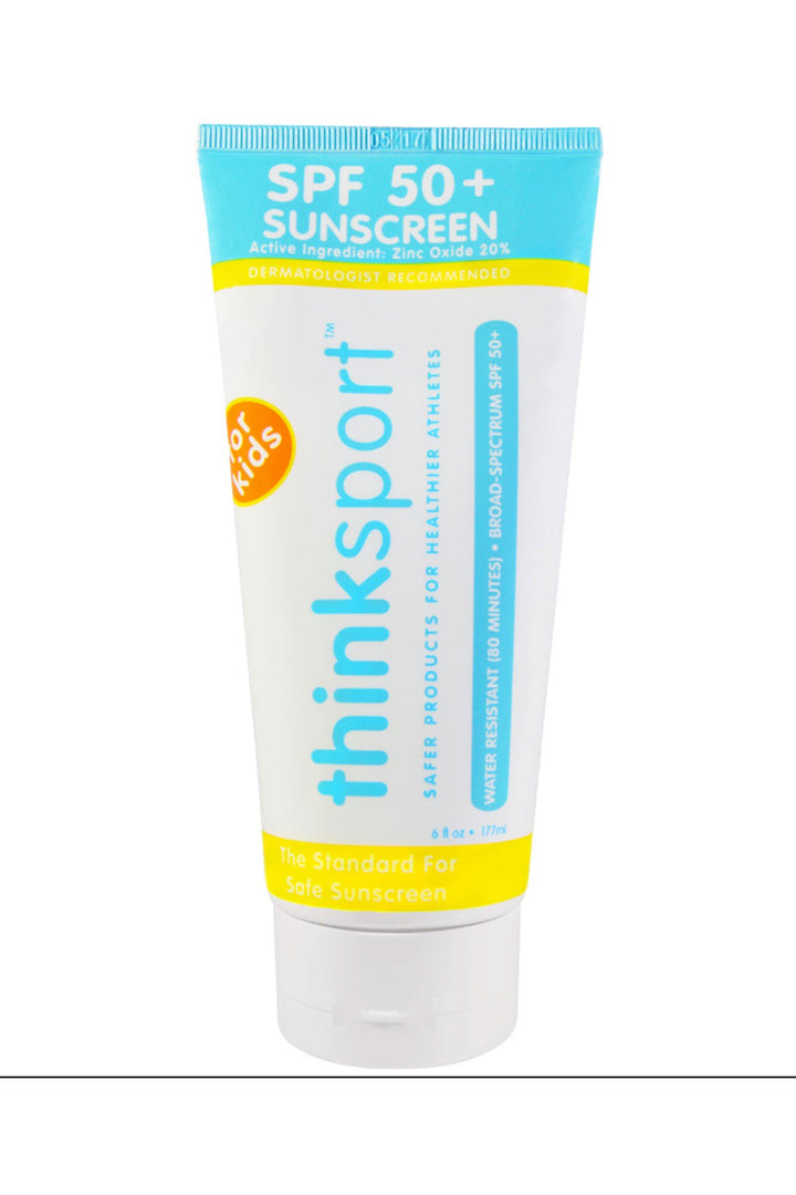Thinkids Safe Sunscreen SPF 50+ (6oz) - Family Size