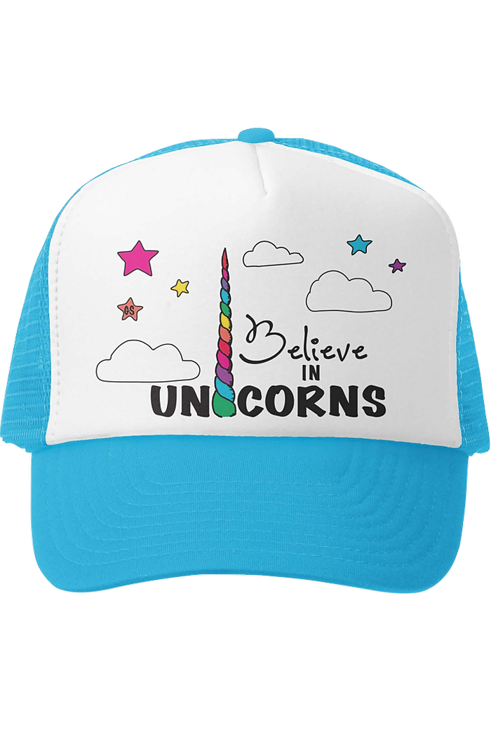 Grom Squad I Believe In Unicorns Trucker Hat