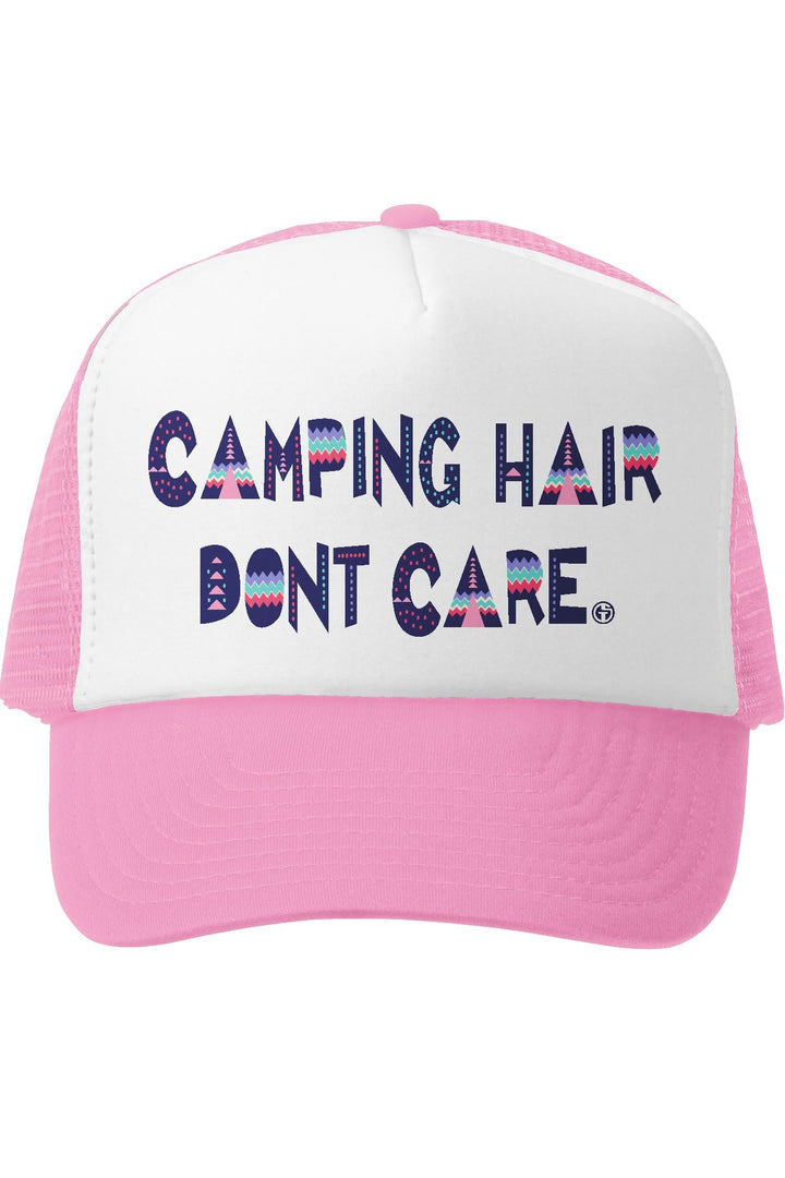 Grom Squad Camping Hair Don't Care Trucker Hat