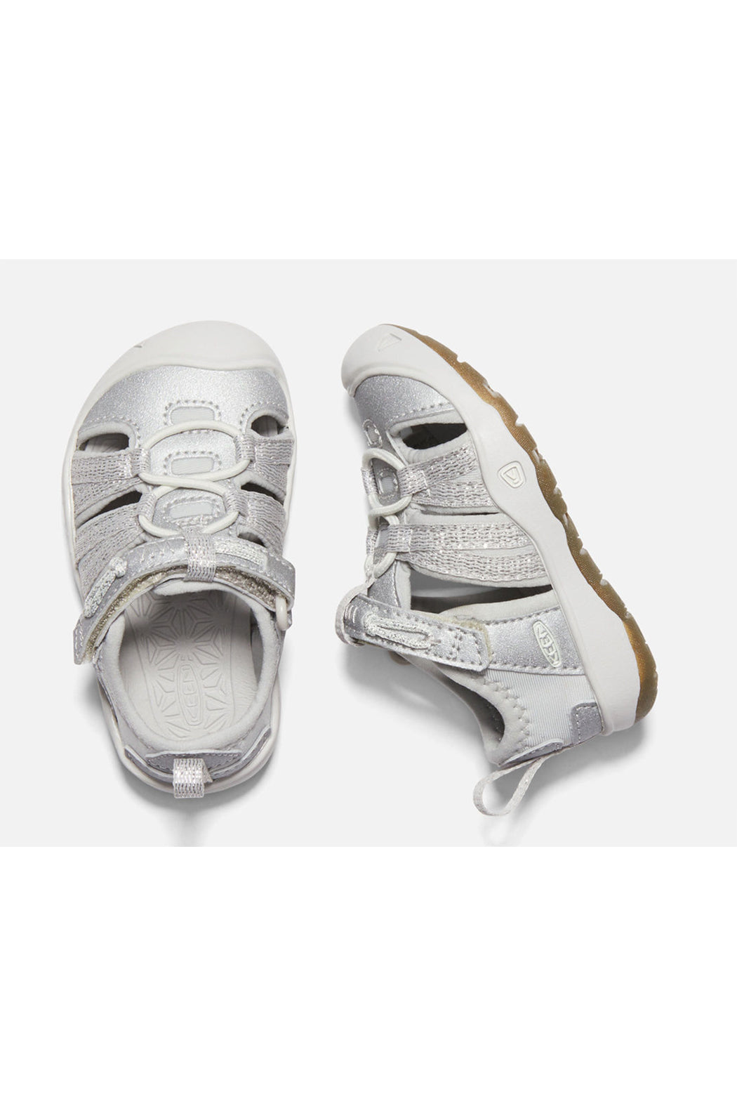 Keen Little Kids' Moxie Sandal - Silver