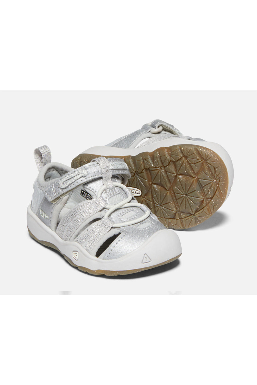 Keen Little Kids' Moxie Sandal - Silver