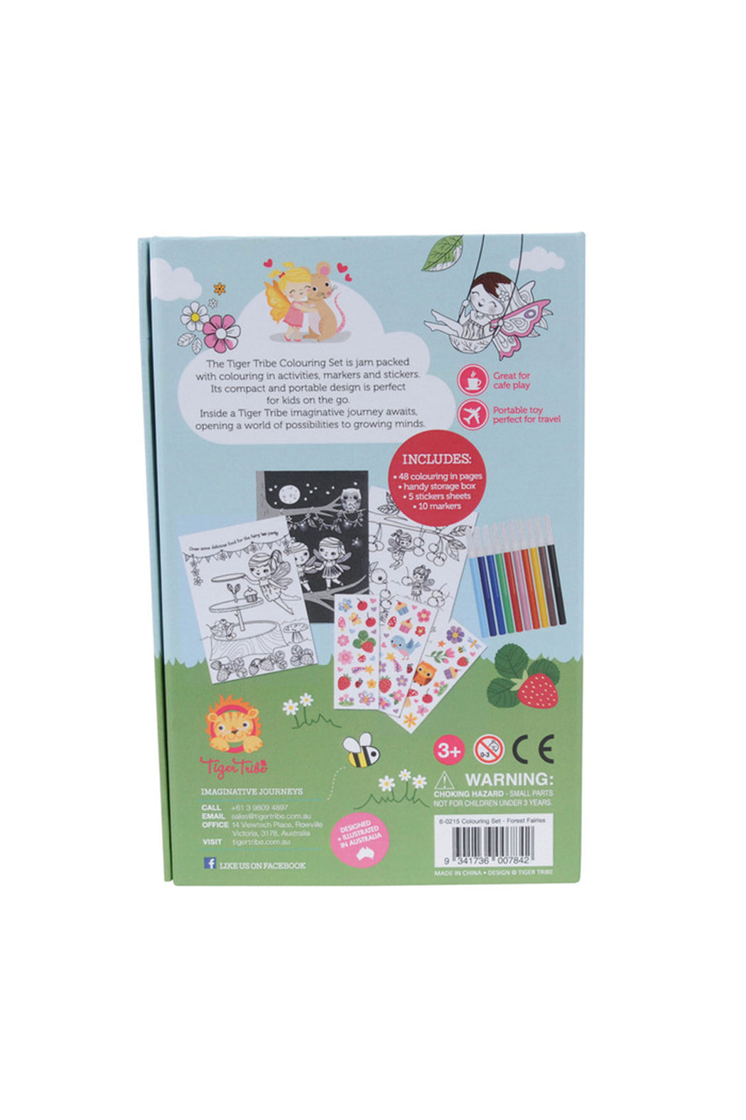 Tiger Tribe Colouring Set Forest Fairies