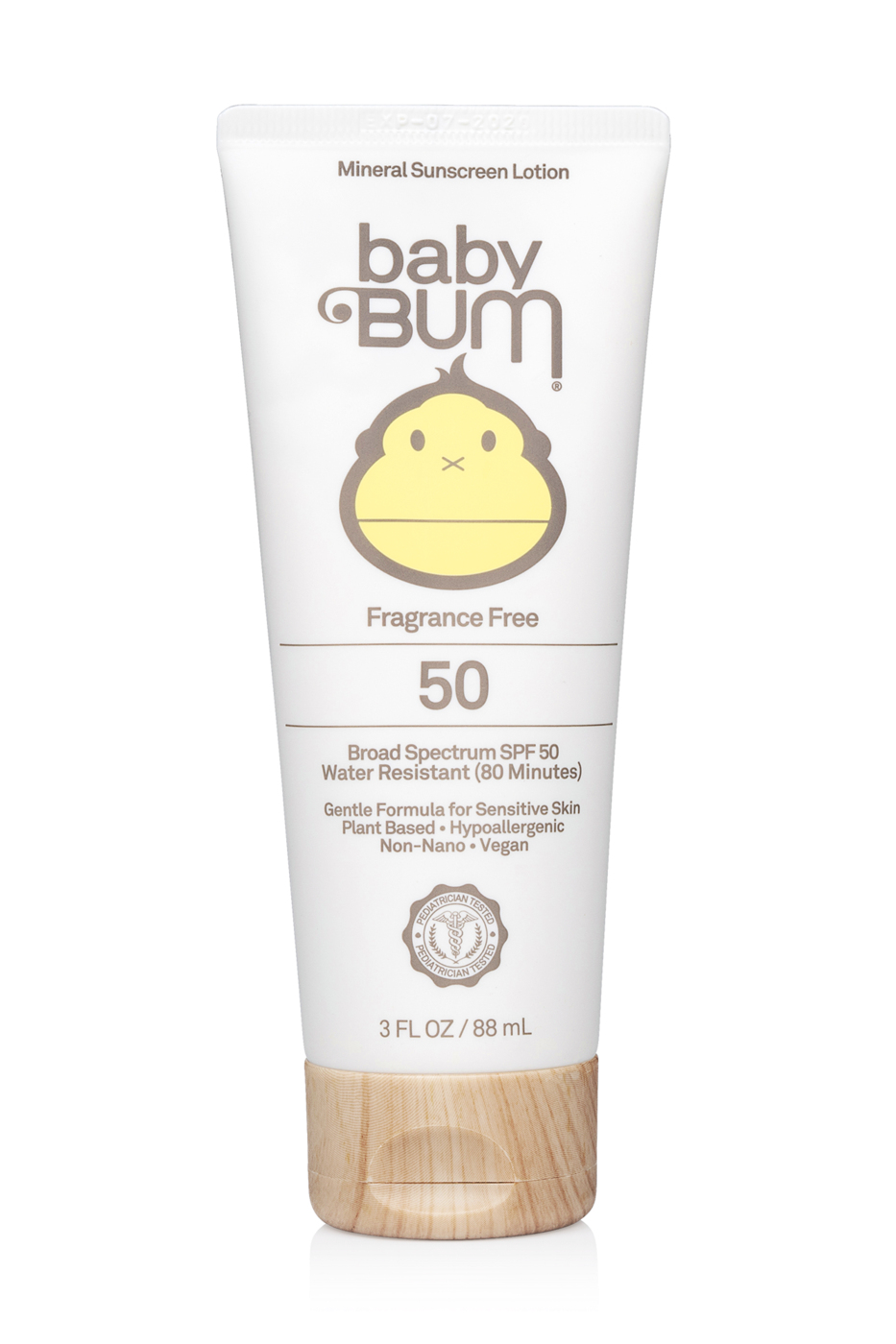 Sun Bum Baby Bum SPF 50 Mineral Sunscreen Lotion Fragrance Free - 3oz