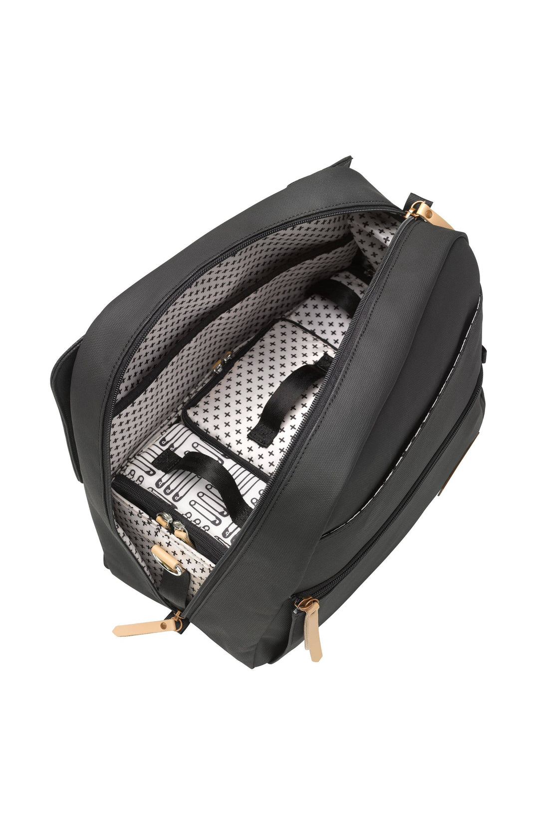 Petunia Meta Backpack - Black Matte Canvas