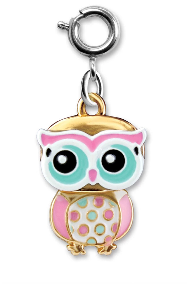 Charm It Swivel Owl Charm