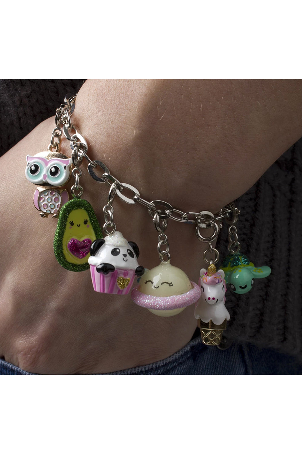 Charm It Swivel Owl Charm