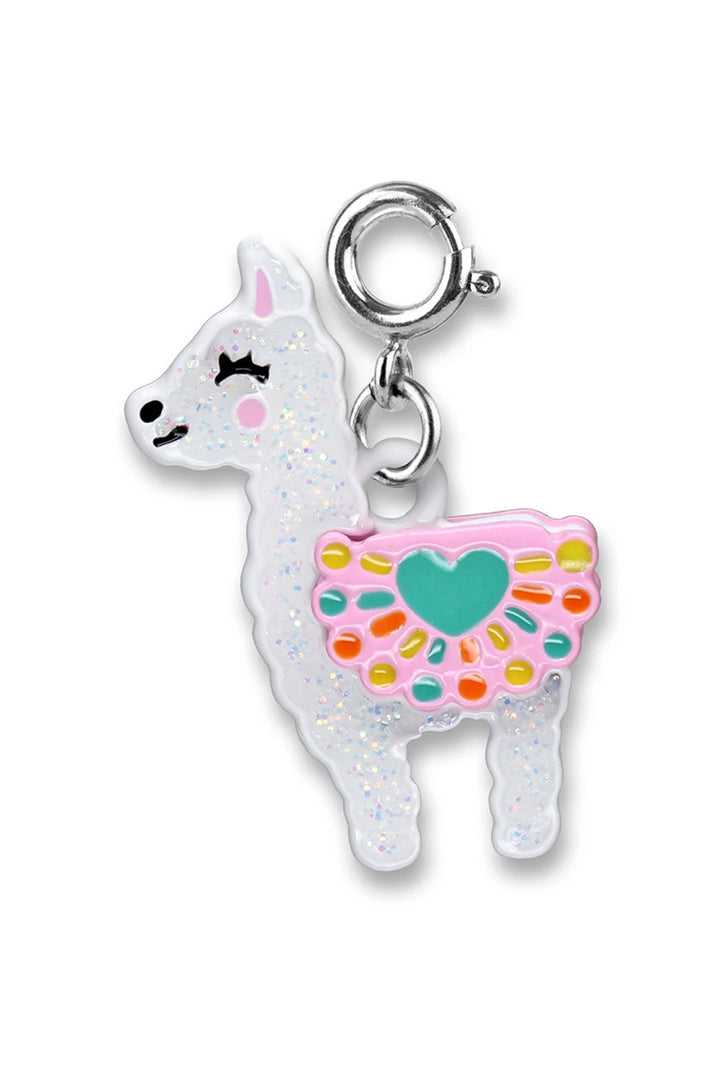Charm It Glitter Llama Charm
