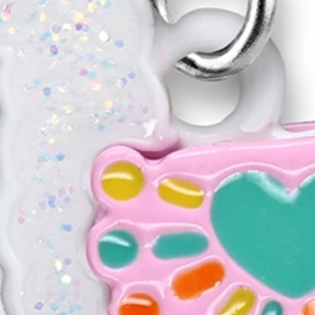 Charm It Glitter Llama Charm