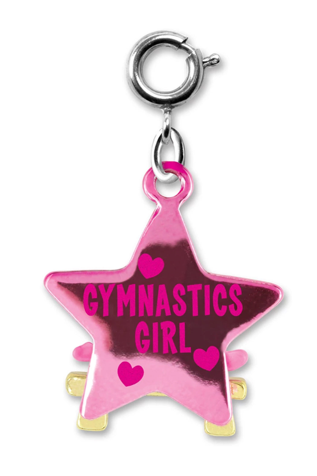 Charm It Gymnastics Girl Charm