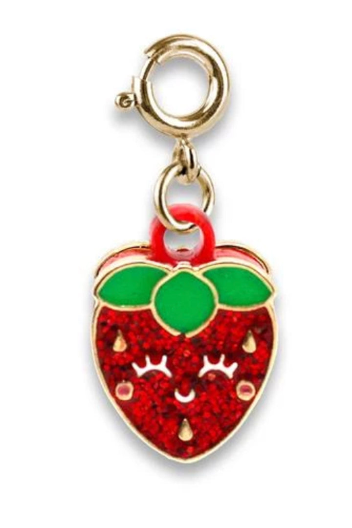 Charm It Gold Scented Strawberry Charm