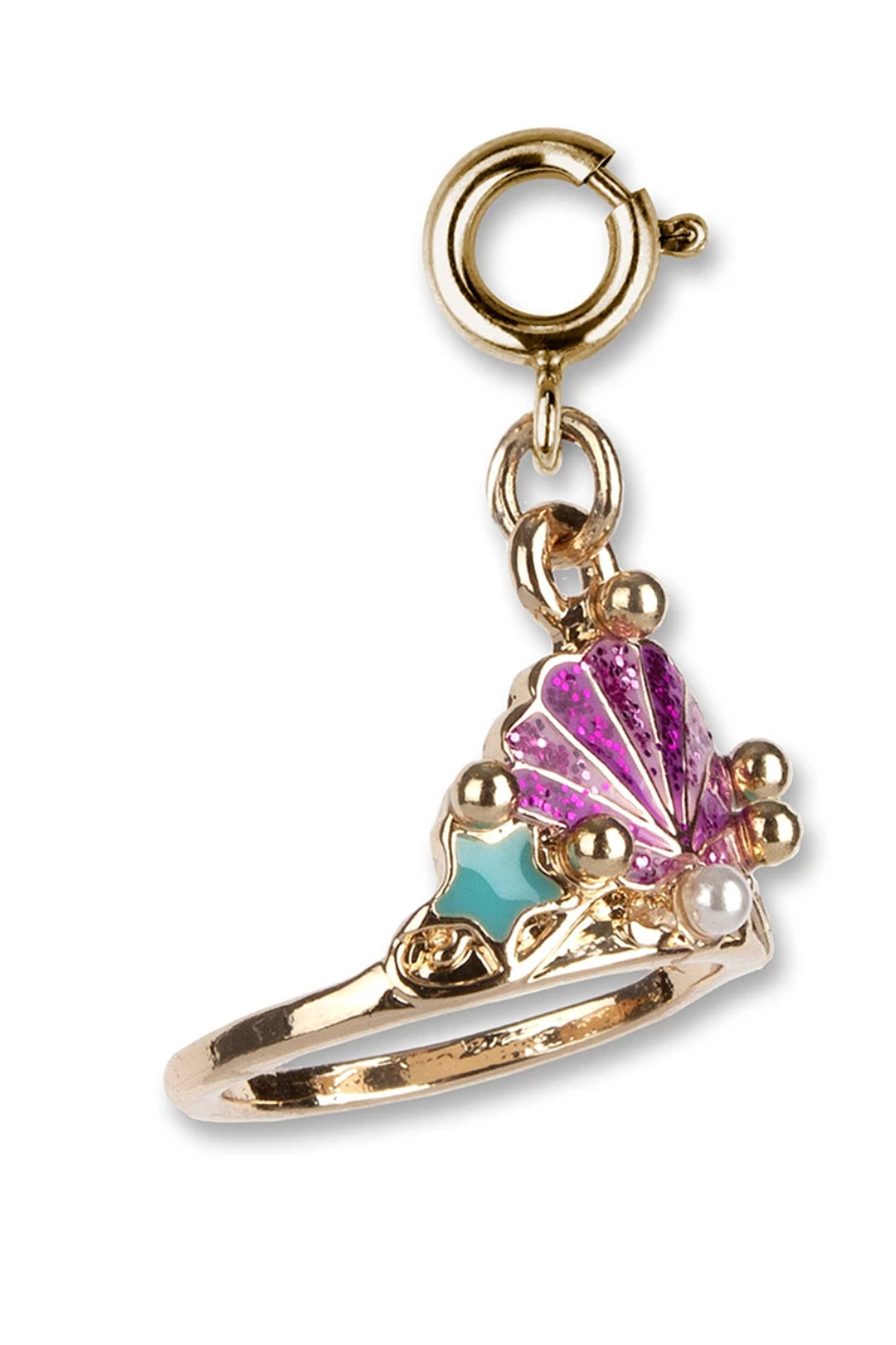 Charm It Gold Mermaid Tiara Charm