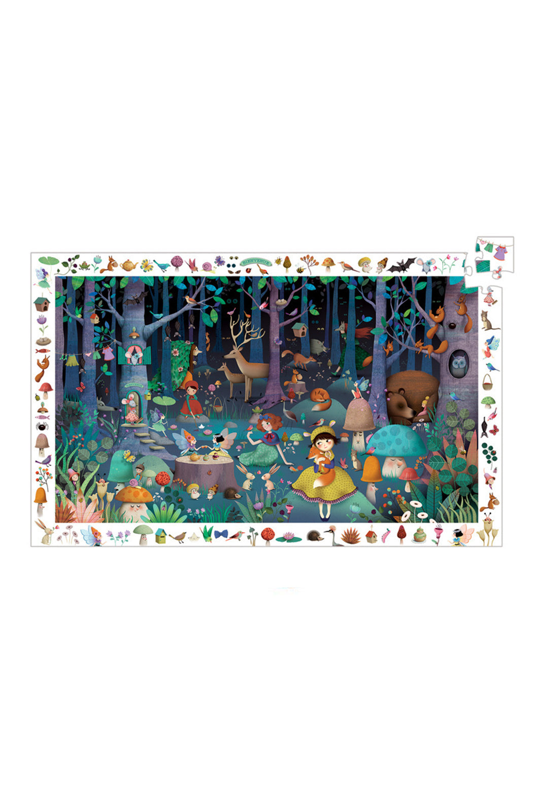 Djeco Enchanted Forest 100 Piece Observation Puzzle