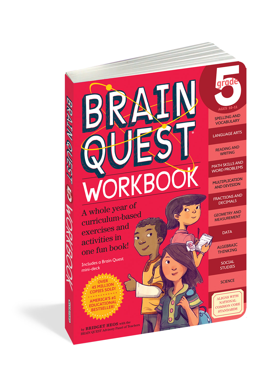 Workman Publishing Brain Quest Workbook Grade 5