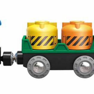 Hape Battery Powered Rolling-Stock Set