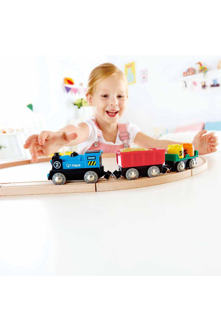 Hape Battery Powered Rolling-Stock Set