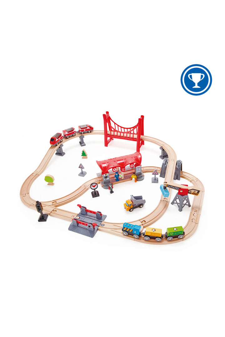 Hape Busy City Rail Set