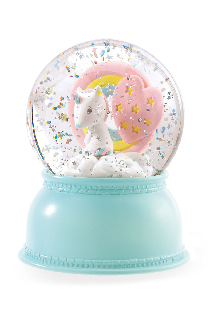 Djeco Unicorn Snow Globe Night Light