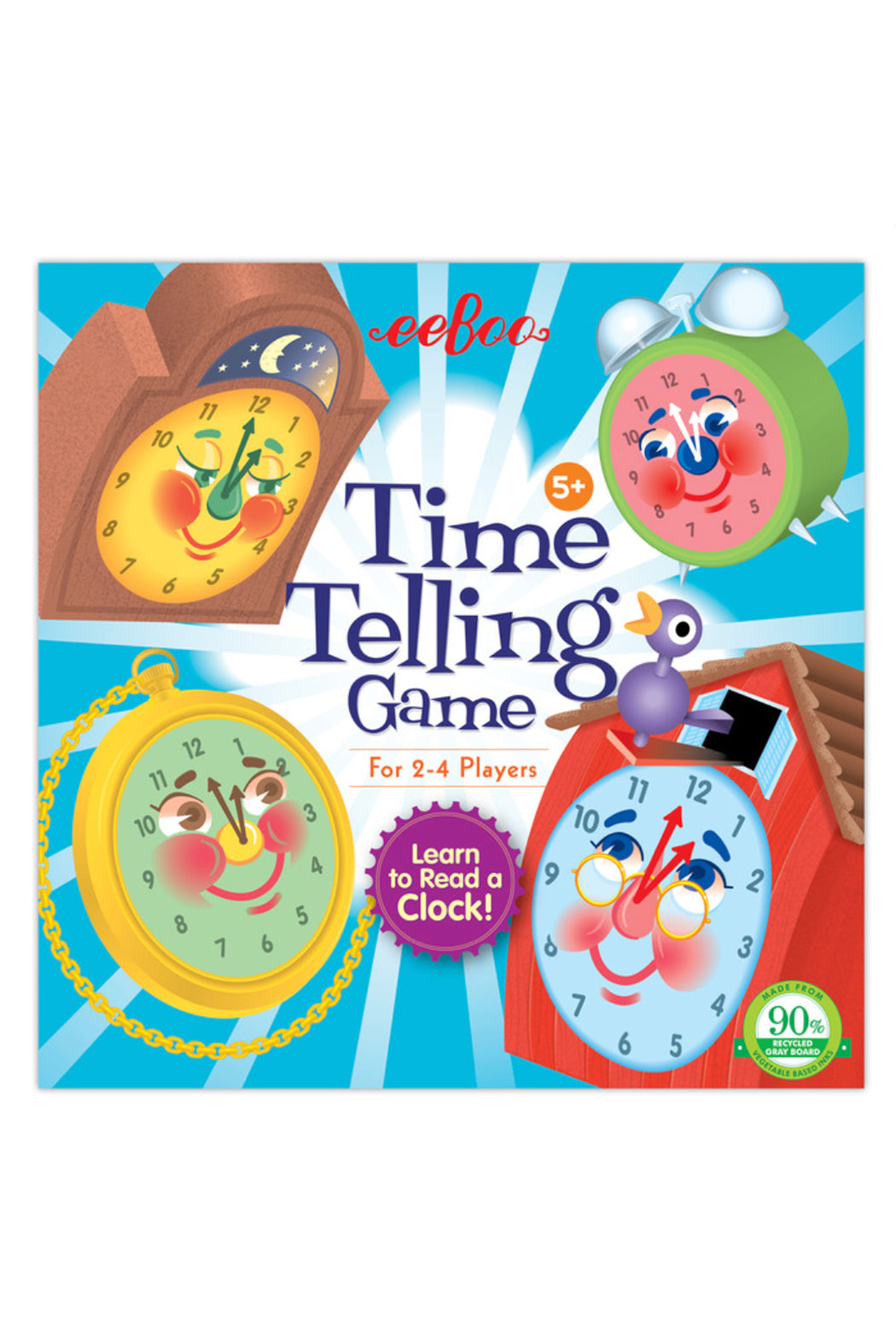 eeBoo Time Telling Game