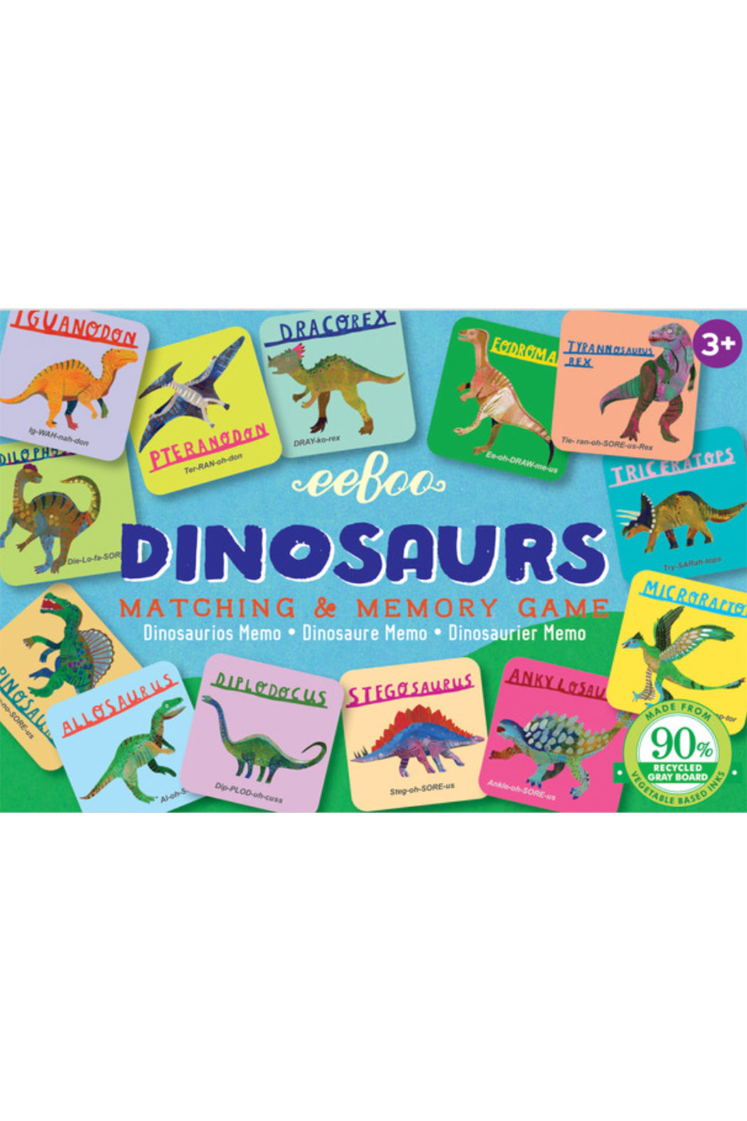 eeBoo Dinosaurs Little Matching Game
