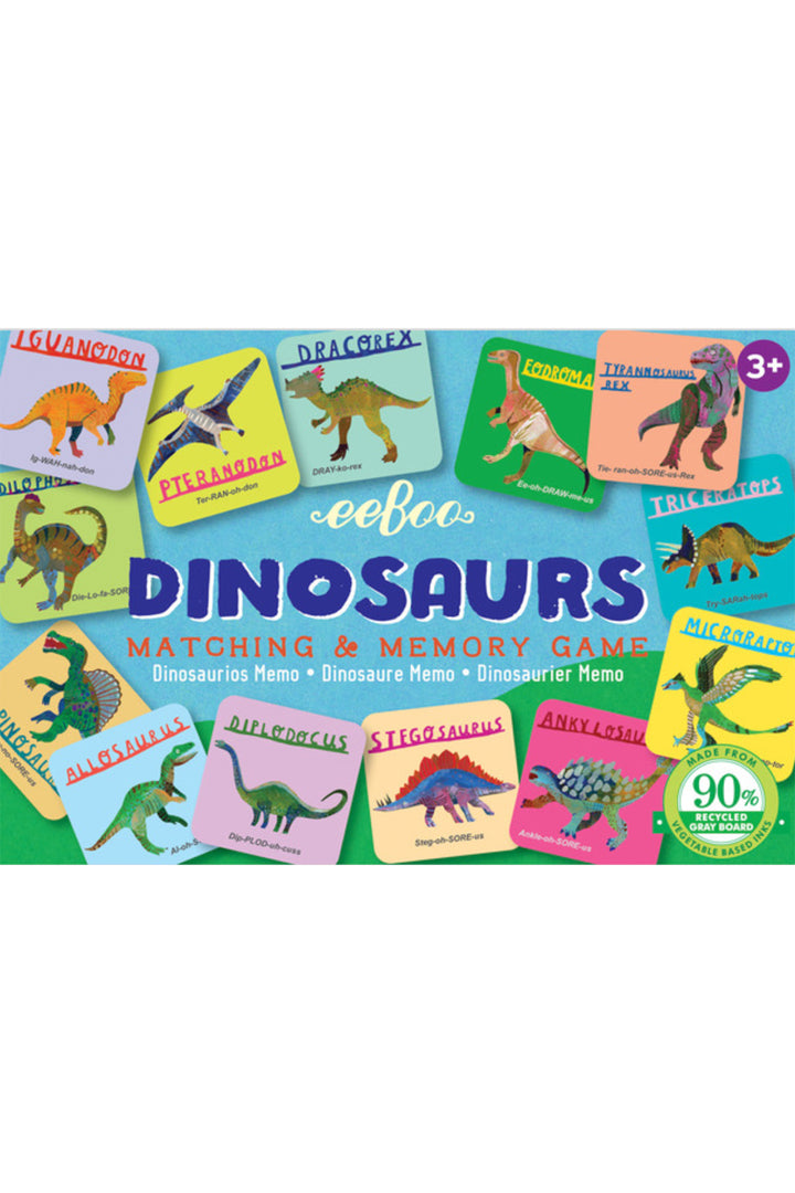 eeBoo Dinosaurs Little Matching Game