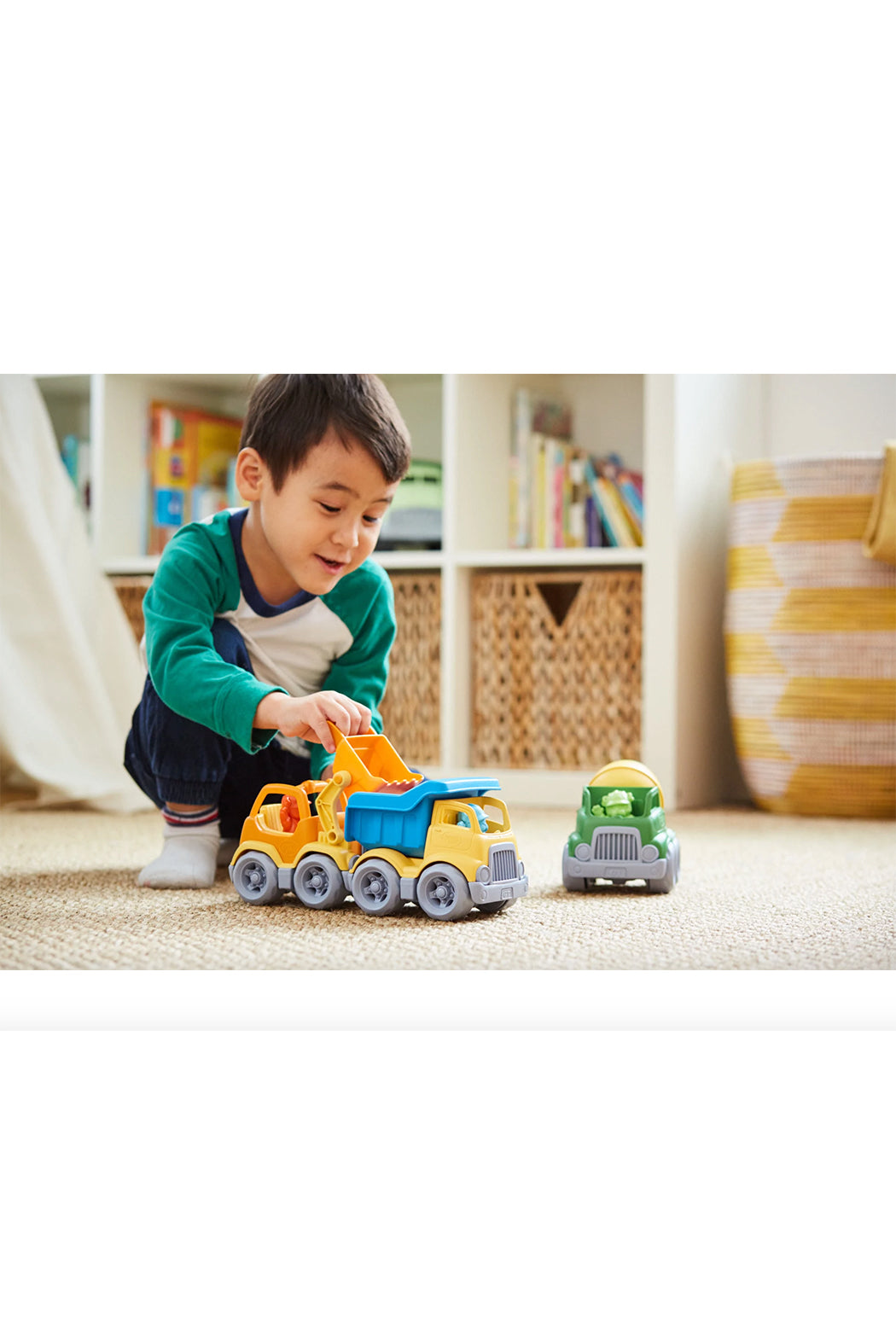 Green Toys Construction Trucks