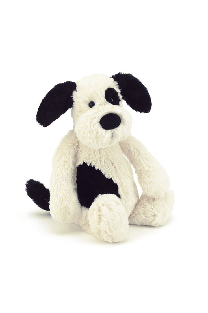 Jellycat Bashful Black & Cream Puppy Really Big