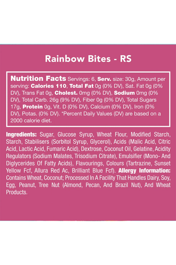 Candy Club Rainbow Bites