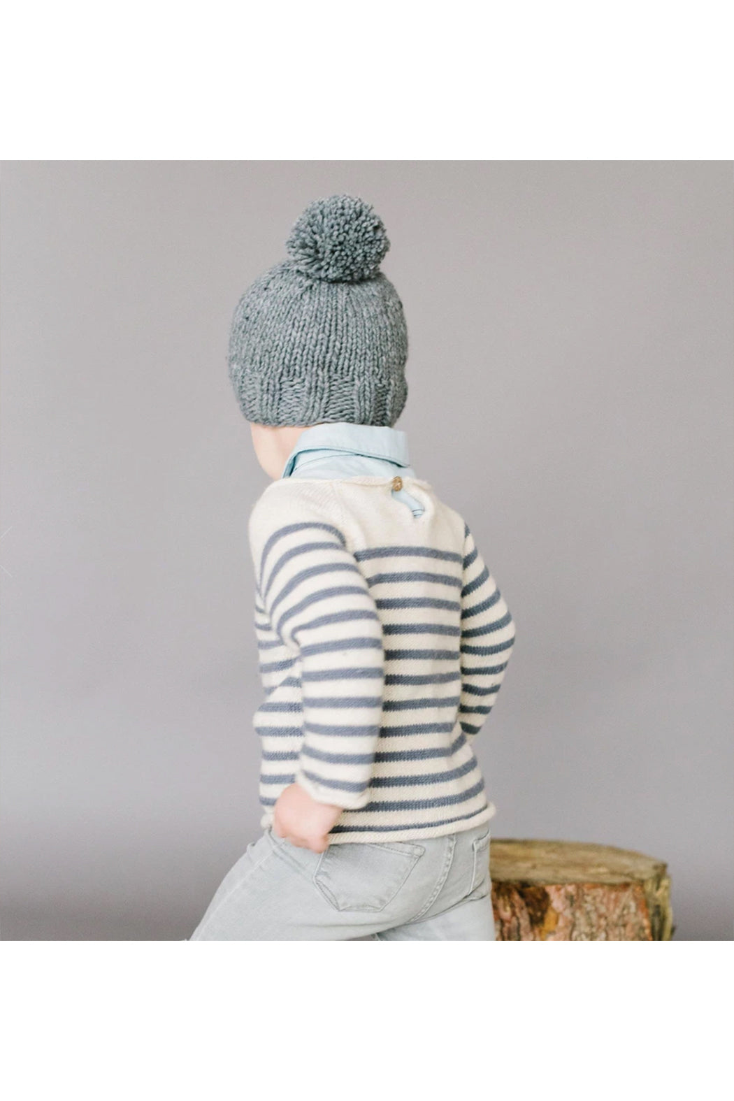 Blueberry Hill Single Pom Hat