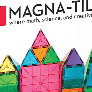 Valtech Magna-Tiles Clear Colors 32 Piece Set