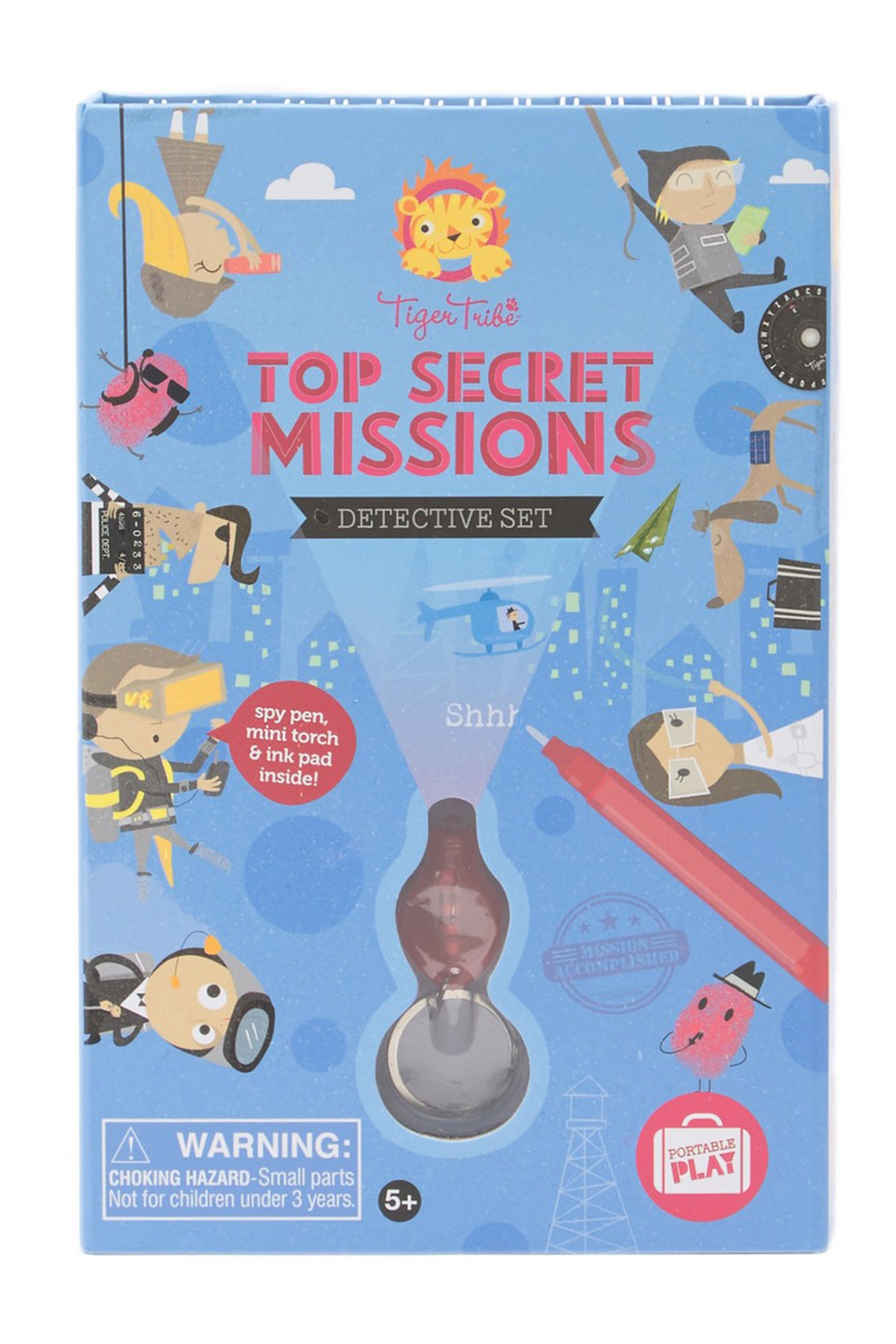 Tiger Tribe Top Secret Missions Detective Set