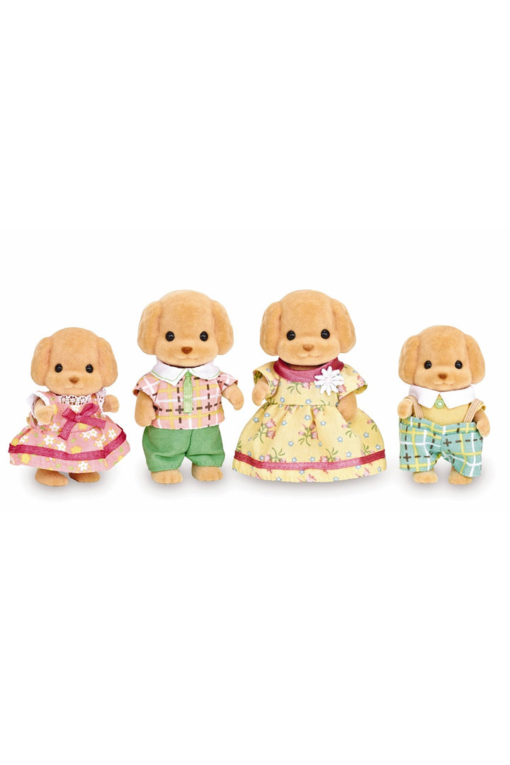 Calico Critters Toy Poodle Family