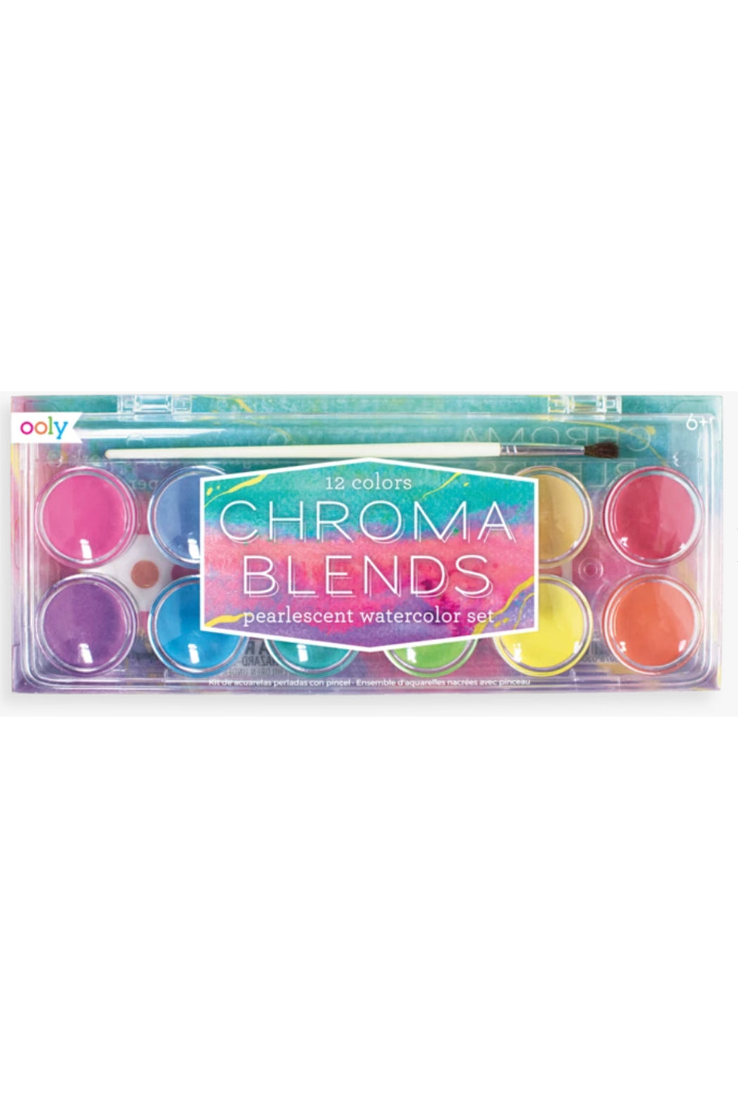 Ooly Chroma Blends Pearlescent Watercolor set