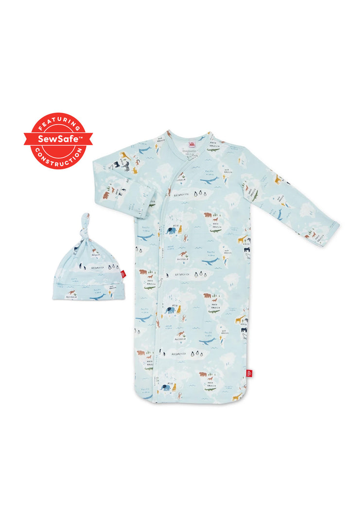 Magnetic Me Sea The World Modal Magnetic Sack & Gown Set