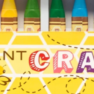 Ooly Brilliant Bee Crayons Set of 12