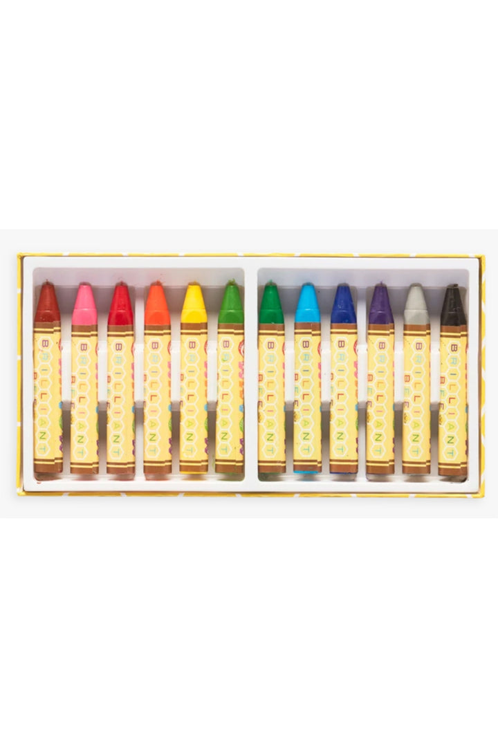 Ooly Brilliant Bee Crayons Set of 12