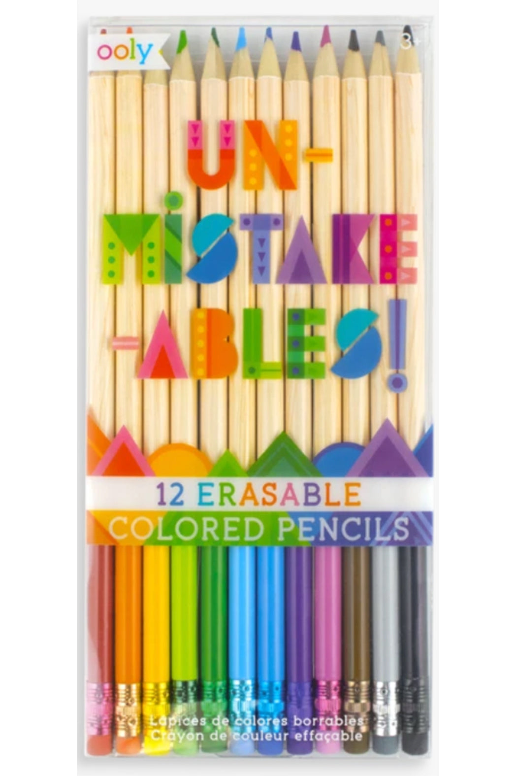 Ooly Unmistakeables Erasable Colored Pencils