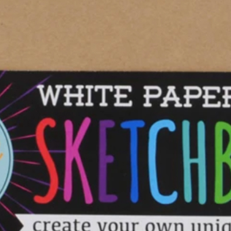 Ooly White DIY Cover Sketchbook