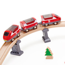 Hape Busy City Rail Set