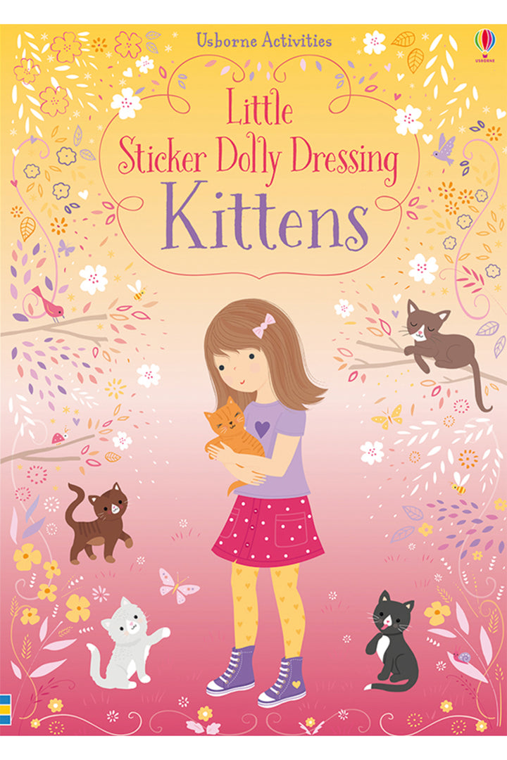 Usborne Little Sticker Dolly Dressing Kittens