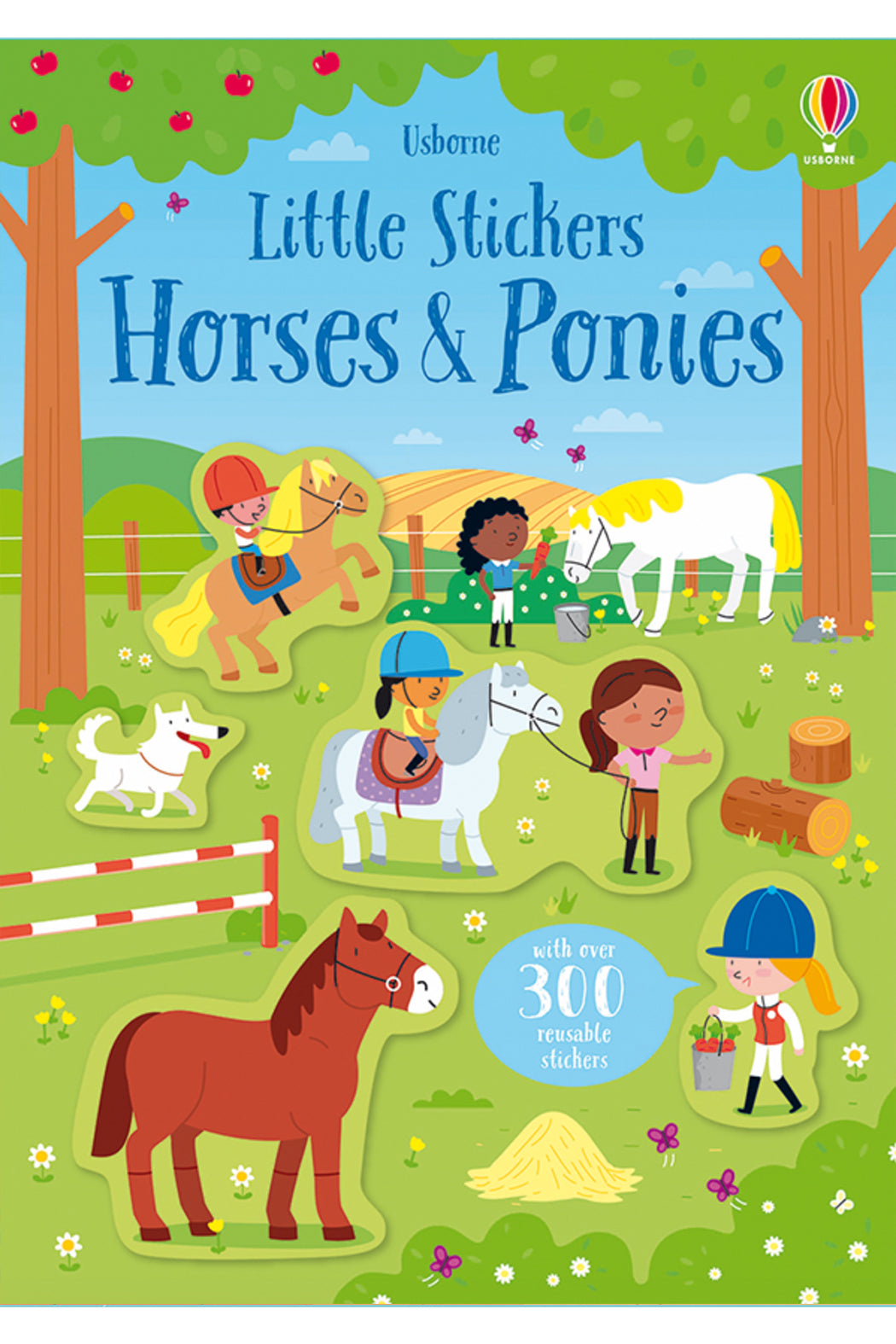 Usborne Little Stickers Horses & Ponies