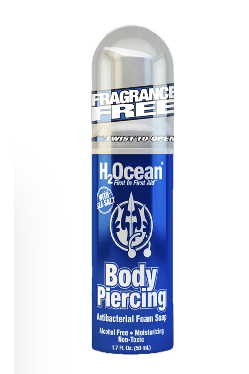 H2Ocean Body Piercing Antibacterial Foam Soap