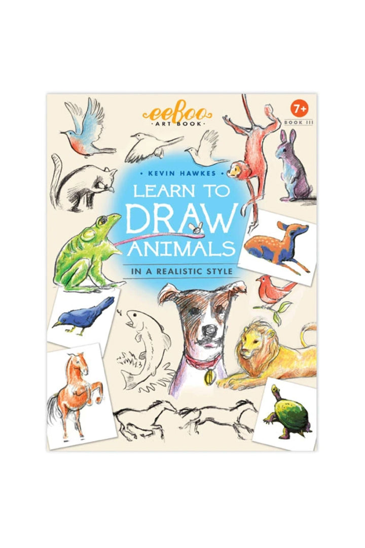 Eeboo Art Book - Learn To Draw Animals
